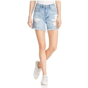 Pistola - NWT Devin Mom Cutoff Denim Shorts in Savage Blue Sz 27